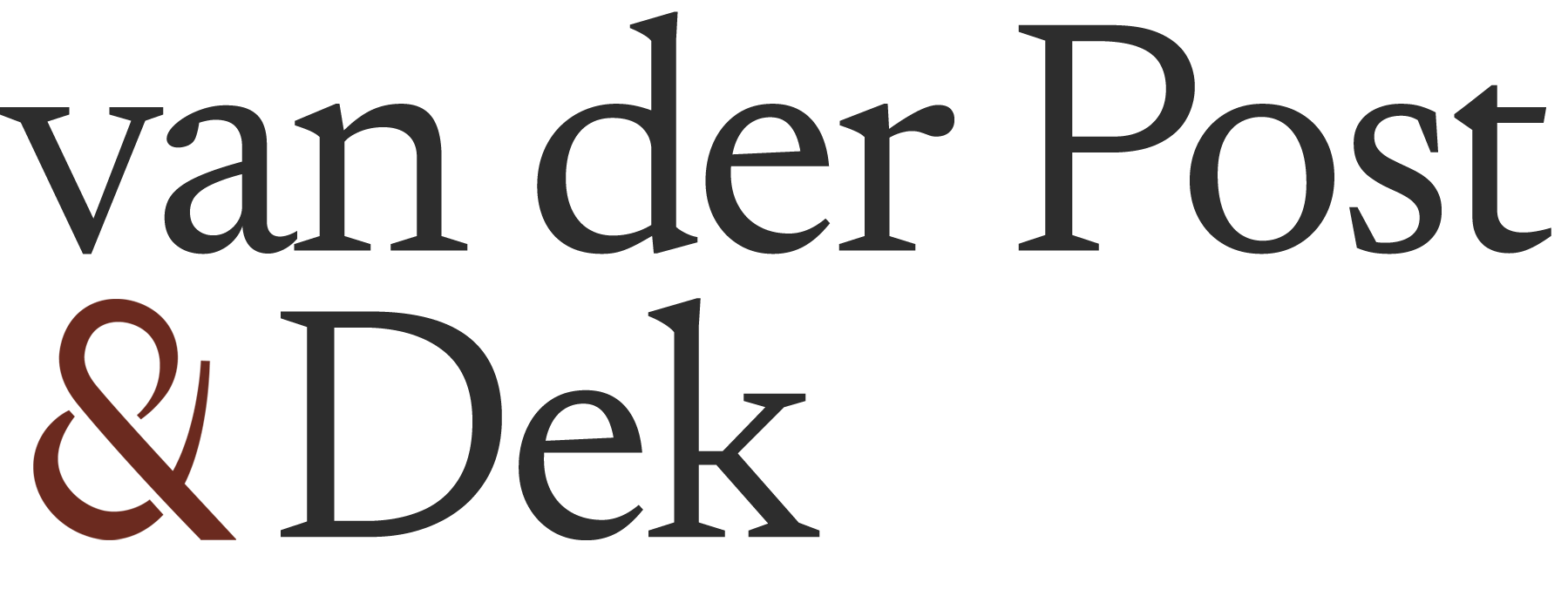 van der Post & Dek